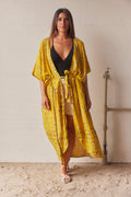 Kauai Kimono | Yellow Tiedye