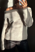 Jane Knit Blouse | Ivory
