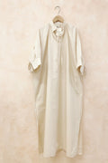 Poplin Robe | Beige