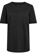 Ulle Ss Long Tshirt | Black