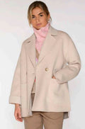 Elia Wool Coat 54308 | Beach Sand