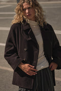Charly Wool Jacket |  Chocolate Torte