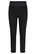 Shantal-Pa-7/8-Button | Black