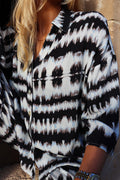 Tine Tie Dye Shirt | Black Blue Tie Dye