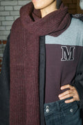 Lora Knit Scarf |  Fudge
