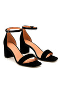 Serena Block Heels | Black