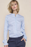 Mattie Sustainable Shirt | Light Blue