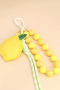 Lemony Beads Bagcharm | Blazing Yellow